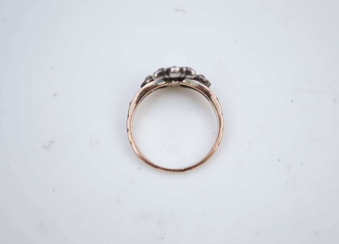 A diamond ring, 19th century